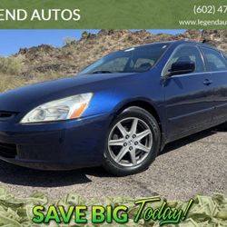 2004 Honda Accord EX V 6 4dr Sedan