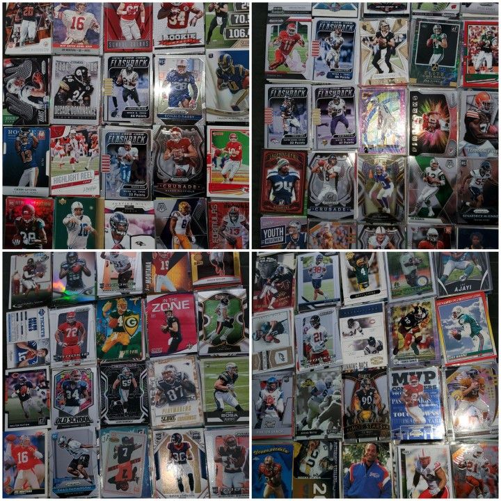 Lot Of 1200 Random NFL FOOTBALL CARDS ALL Superstars Inserts Rookies Numbered Cards All For $150