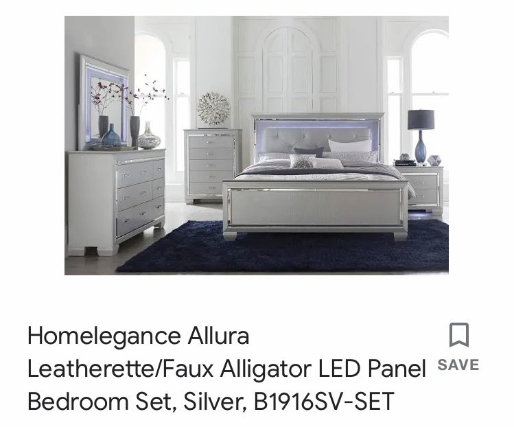 6 Piece King Size Bedroom Set