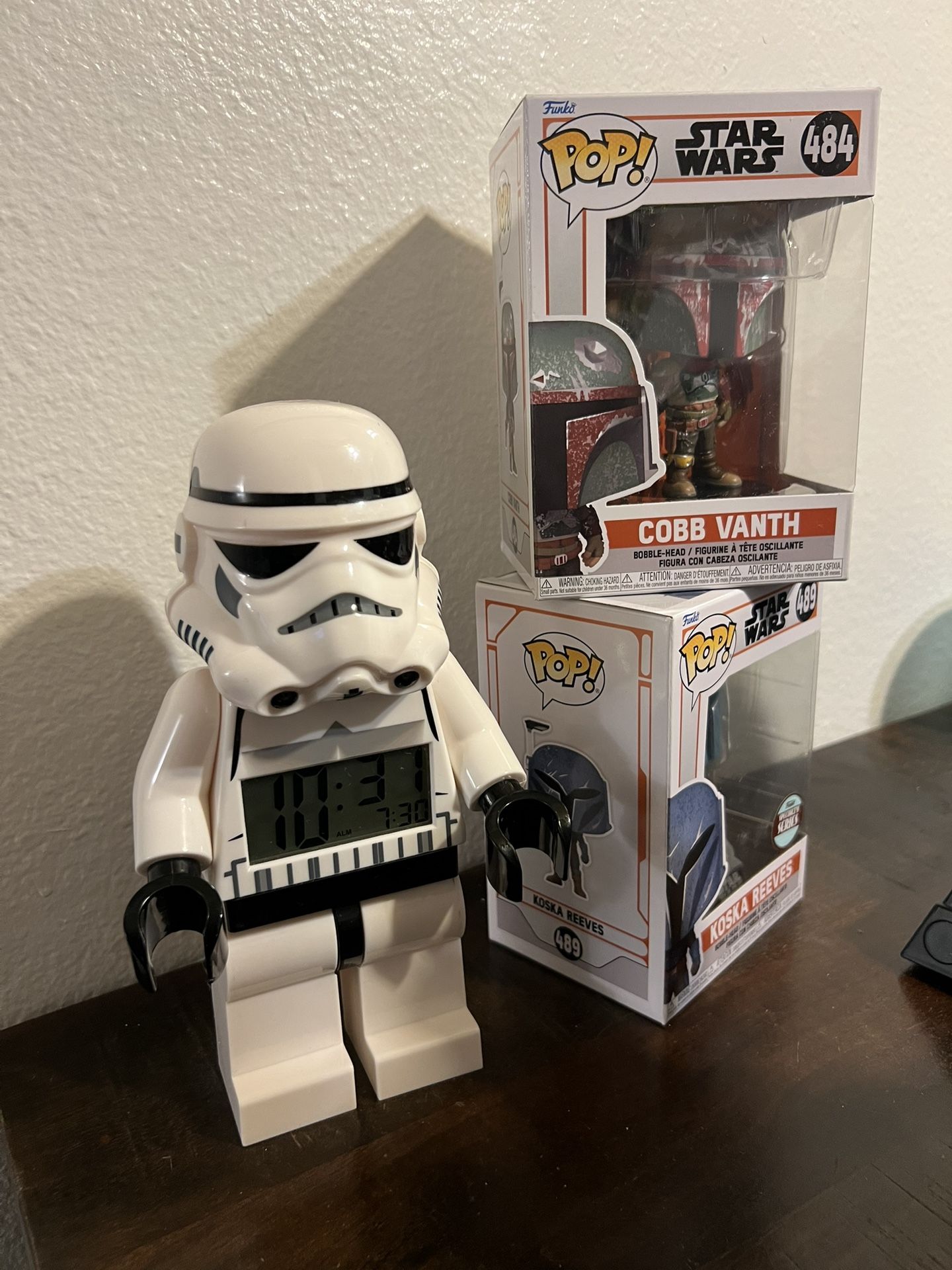 LEGO Star Wars Stormtrooper Minifigure Alarm Clock