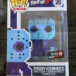 Funko Pop 8 Bit Jason Vorhees Gamestop Exclusive 