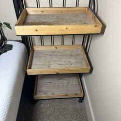 2 Rolling Tiered Stands
