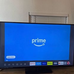 65” Vizio TV with remote