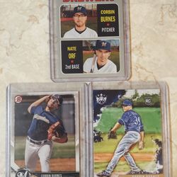 Corbin Burnes Baseball Card Collection!!