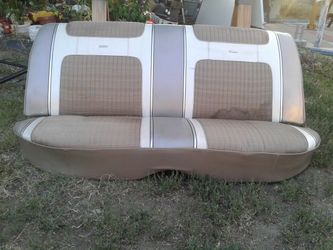 Rear bench seat. 62 Monterey Galaxie