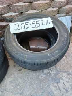205. 55 R 16 2 tires