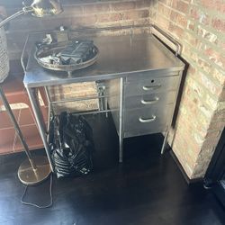 Stainless Antique Desk