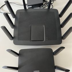 Router Linksys EA9500 V2 and extender Linksys RE9000