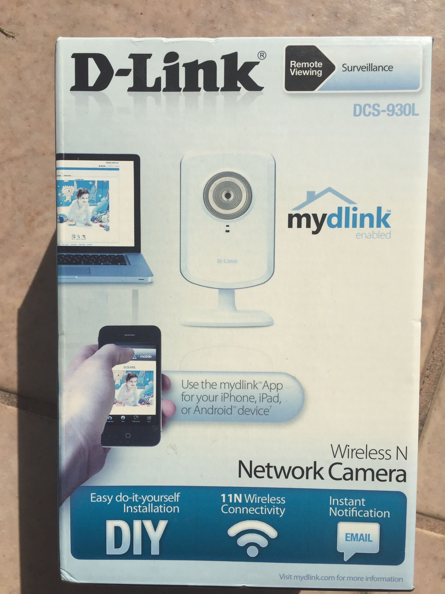 Never opened D-limk wireless camera