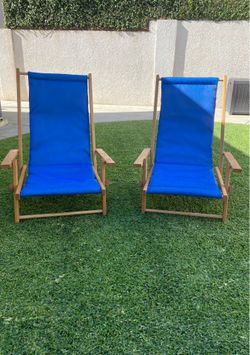 Beach chairs