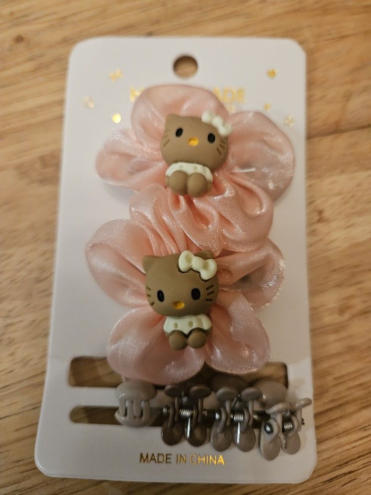 Hello Kitty Hair Clips