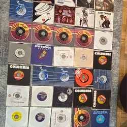 Vintage 7” vinyls 45 RPM