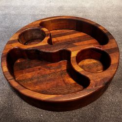 Wooden Bowls And Tray