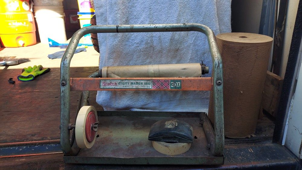 Paper machine for painting.
Cars