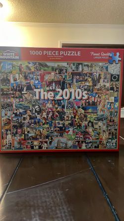 The 2010s 1,000 piece puzzle White Mountain