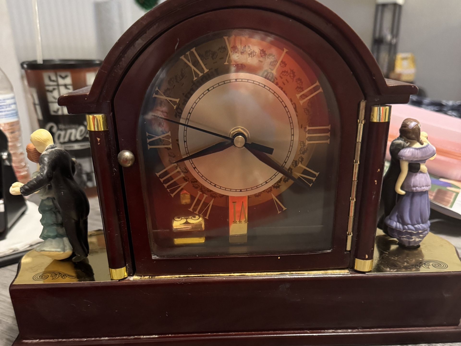 Collectable Music Box Clock