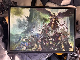 Warhammer Limited Art - MORTARION