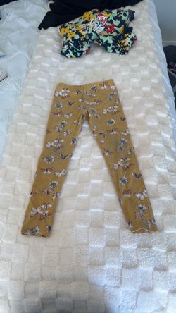 girls size 8T butterfly pants