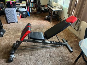 Finer Form Multi-Functional Adjustable FID Weight Bench and Roman Chair