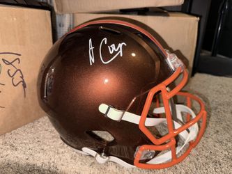 Amari Cooper Signed Browns Helmet