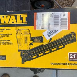 Dewalt  Pneumatic 21 Degree Collated Pneumatic Nailer