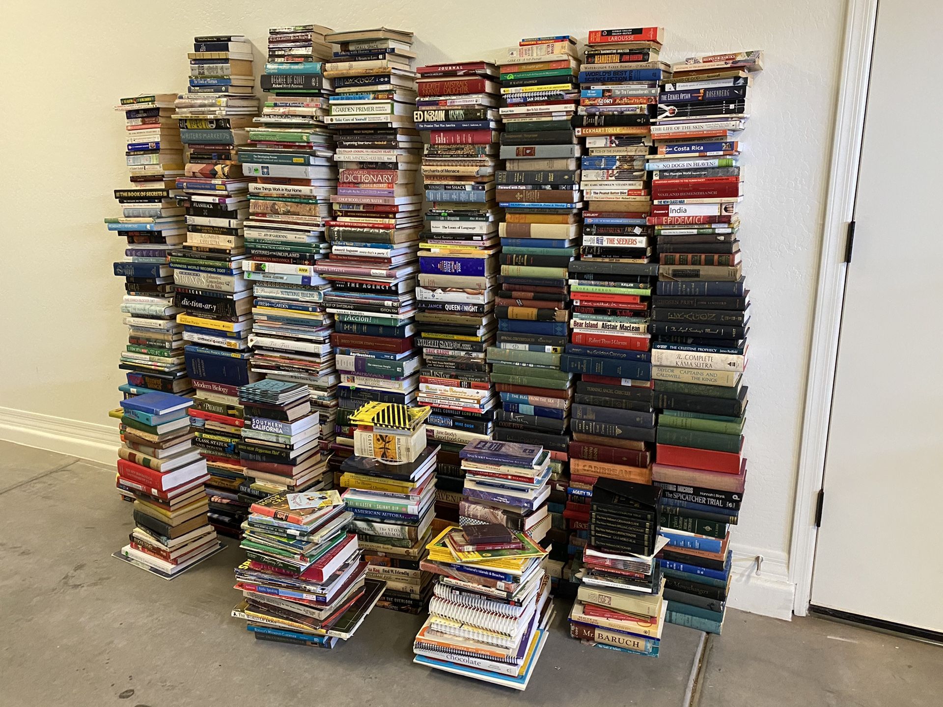 Lot of 675+ books