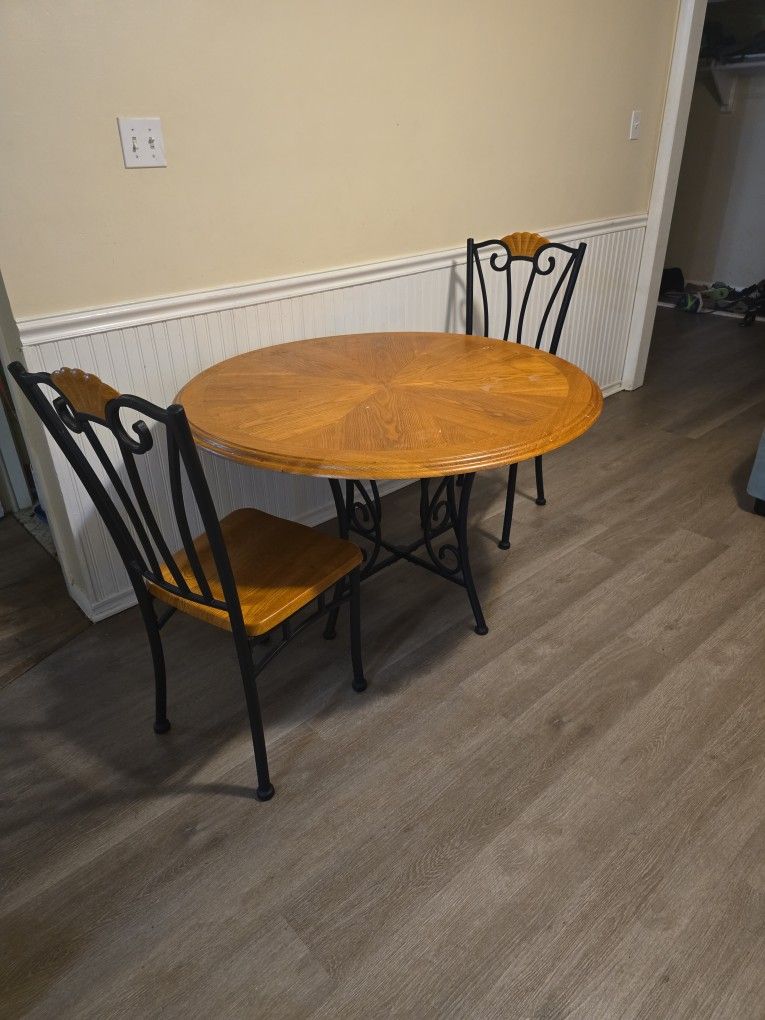 Table And 4 Chairs