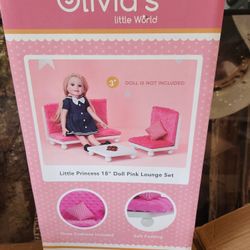 Olivia's little world pink furniture set