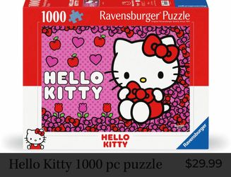NEW 1000pc Hello Kitty Ravensburger puzzle