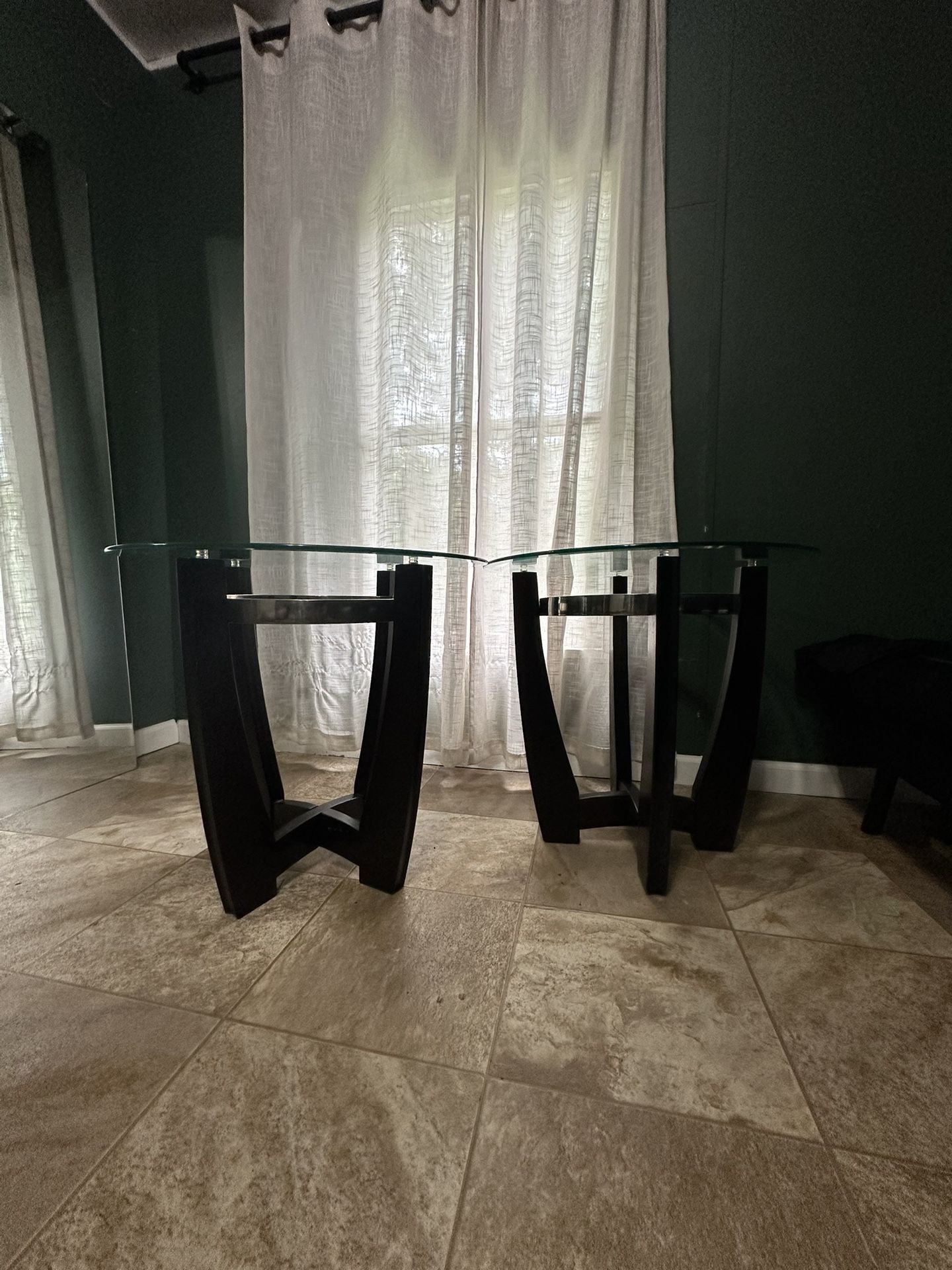 Glass Side Tables