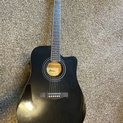 Ibanez Black acoustic Guitar 