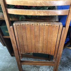 Antique Folding Chair-$30.00