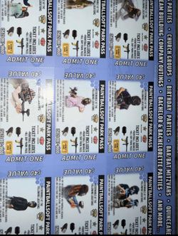 Paintball Tickets