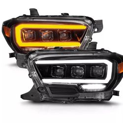 Headlights Toyota Tacoma TRD 2016 To 2023