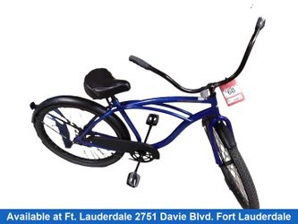 Huffy Cranbrook Blue Cruiser Bike