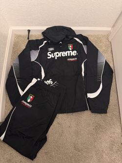 Supreme x Umbro Tracksuit Set Black