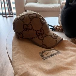 Jumbo GG Canvas baseball hat 