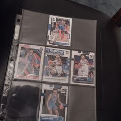 Basketball Thunder Cards 2022 Donruss.  Dieng, Brown,  S Alexander.  Cash Porch Pickup Redmond 