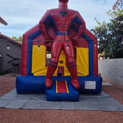  Spider-Man Inflatable Bounce House 