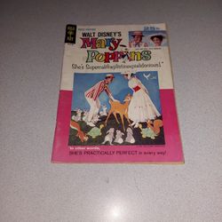 VINTAGE 1964 GOLDEN KEY WALT DISNEY'S MARY POPPINS 