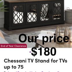 Chessani TV Stand for TVs up to 75
