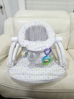Fisher-Price Sit-Me-Up Floor Seat, Infant Baby Floor Seat.
