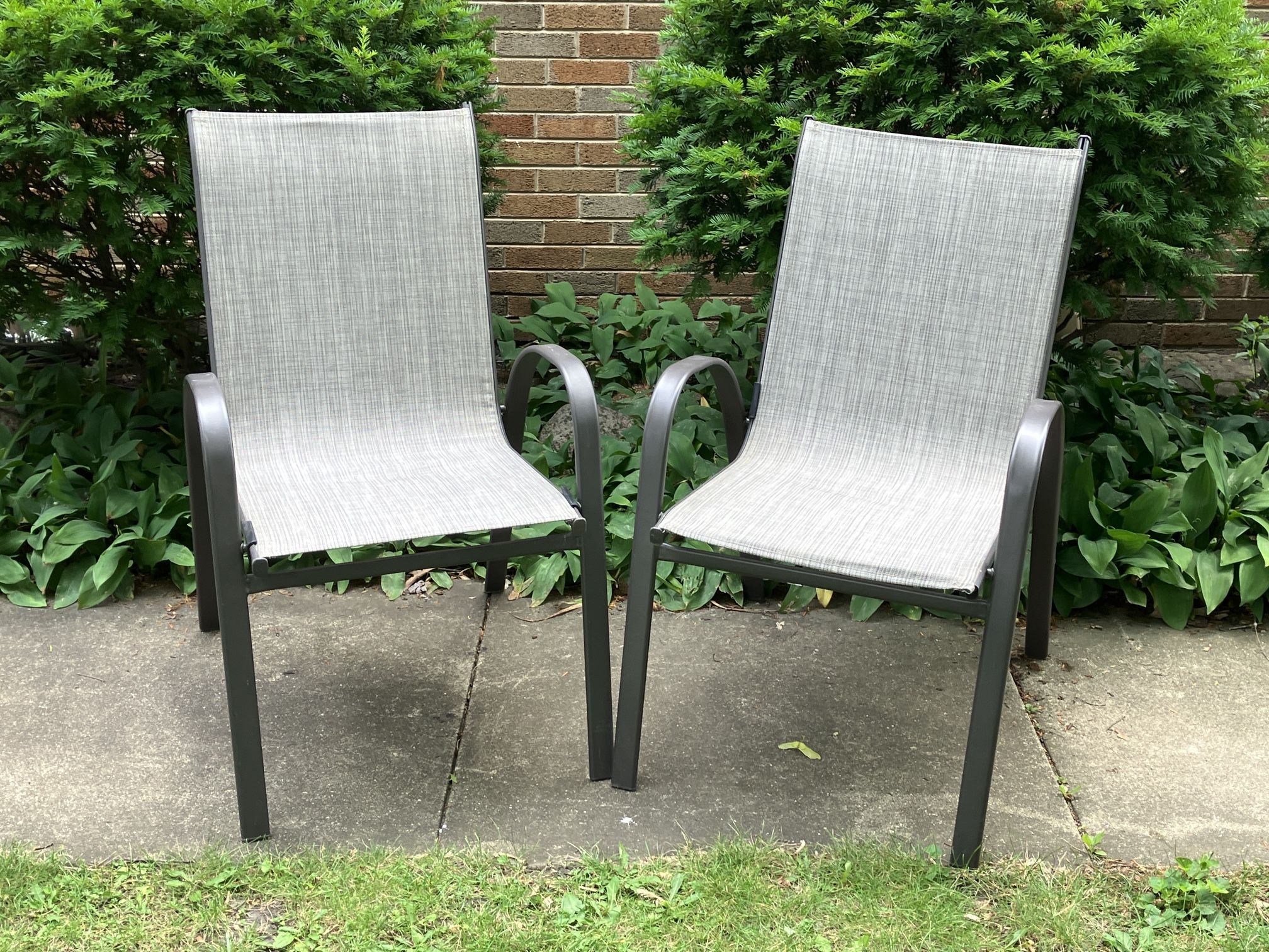 Pair of Outdoor/Indoor Patio Chairs