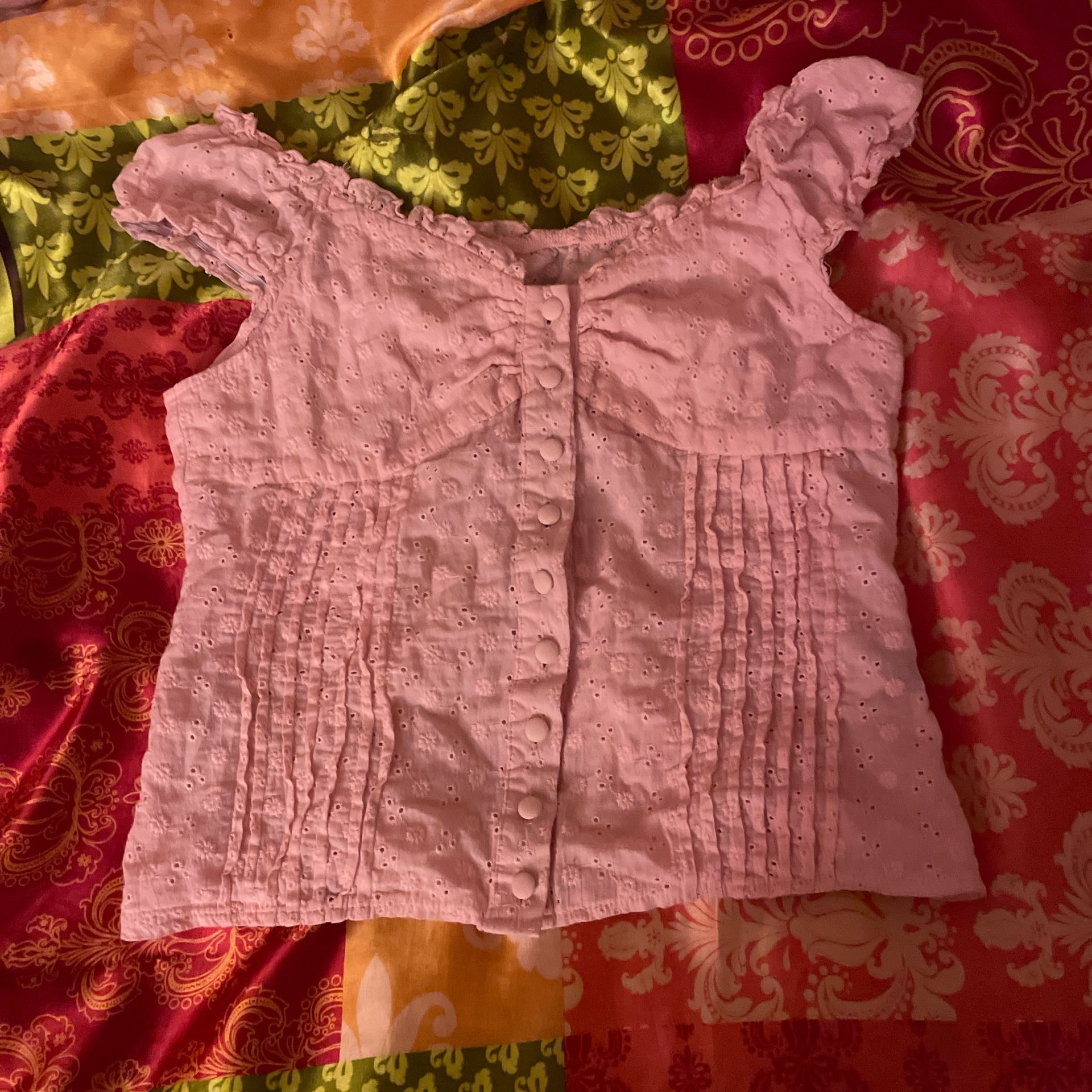 Pink blouse