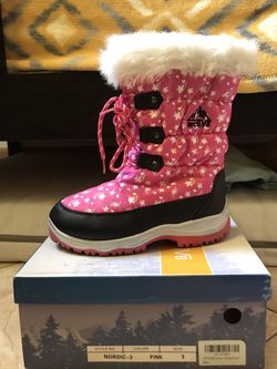 Girls size 3 boots