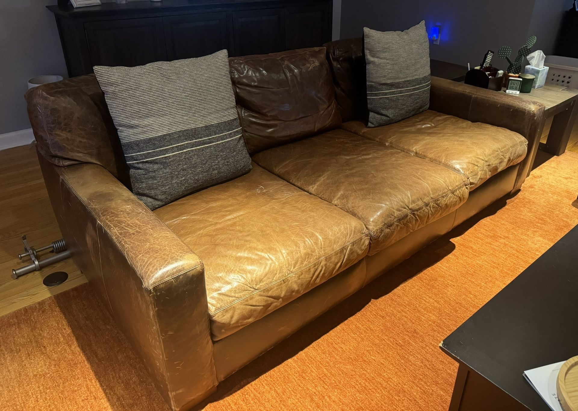RESTORATION HARDWARE MAXWELL COUCH