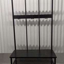 IKEA Coat rack with bench