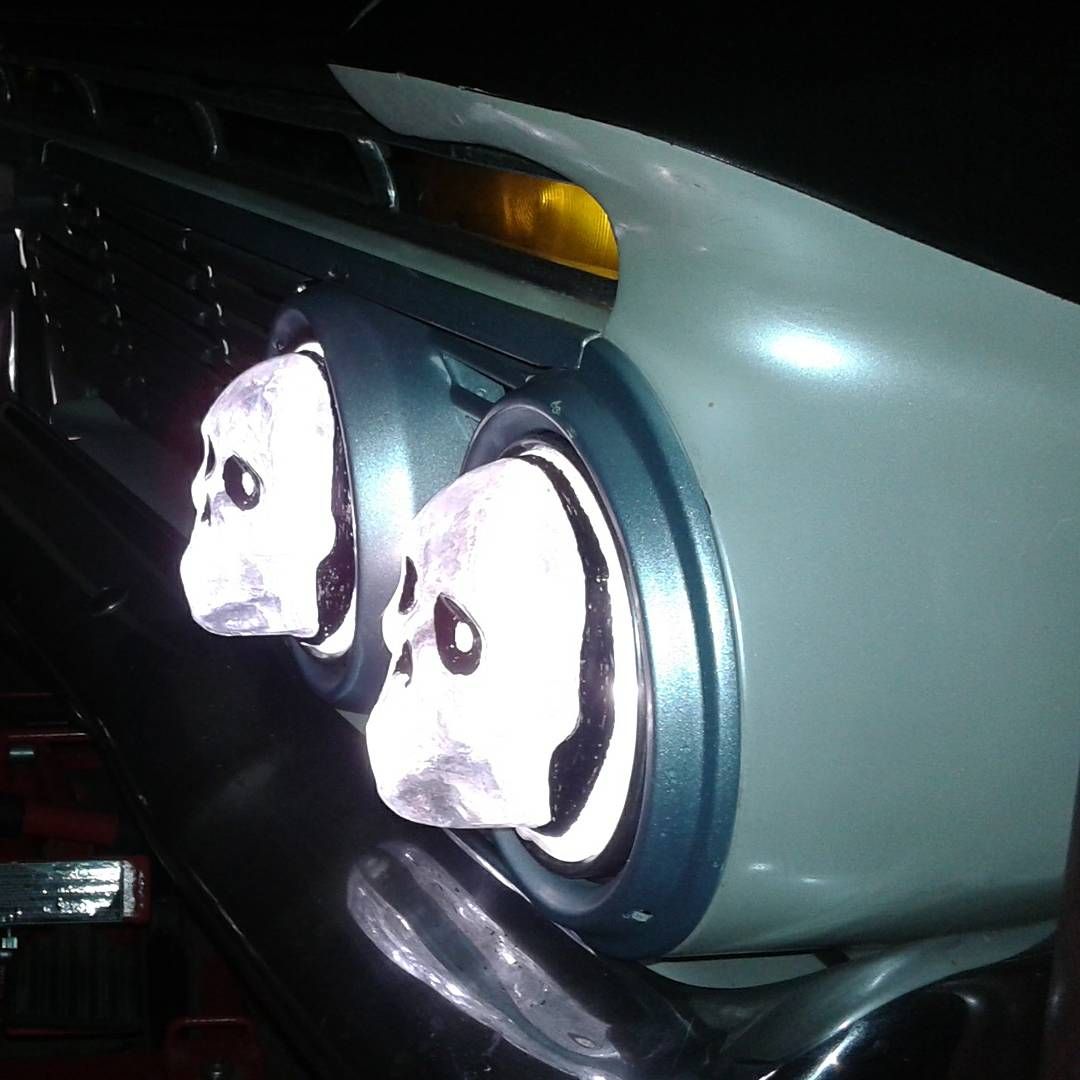 Skull Headlight Covers 5 3 4 Inch For Sale In Santa Cruz Ca Offerup