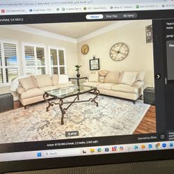 Matching Sunbrella Downfilled Sofas