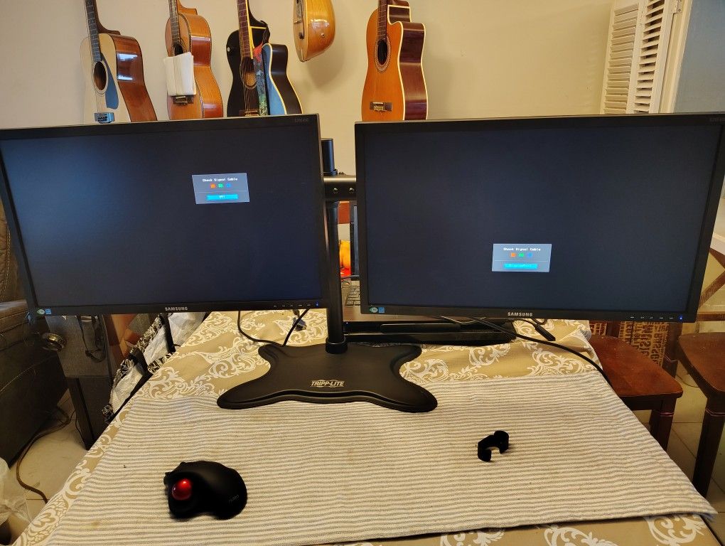 Two Monitors/ Dual Stands
